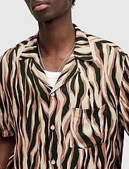 AllSaints - FIRED SS SHIRT - short-sleeved shirts - camel brown - 6