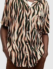 AllSaints - FIRED SS SHIRT - short-sleeved shirts - camel brown - 7