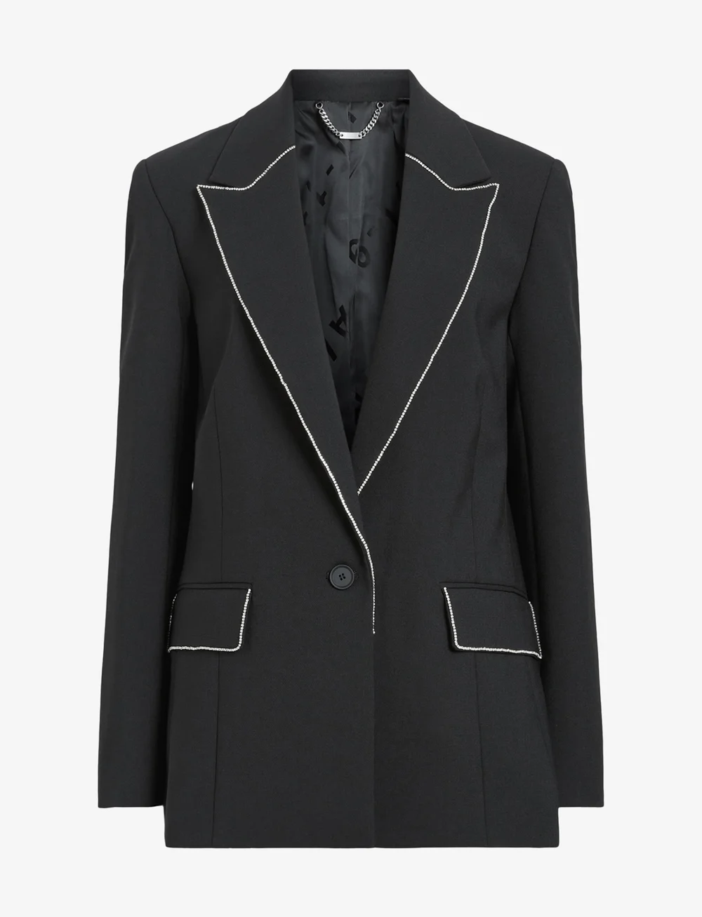 AllSaints - ATLAS KRYS BLAZER - enkelknäppta kavajer - black - 1