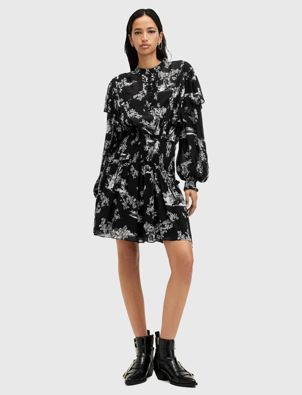 AllSaints - AUBREY DRESS - festklänningar - maria black - 0