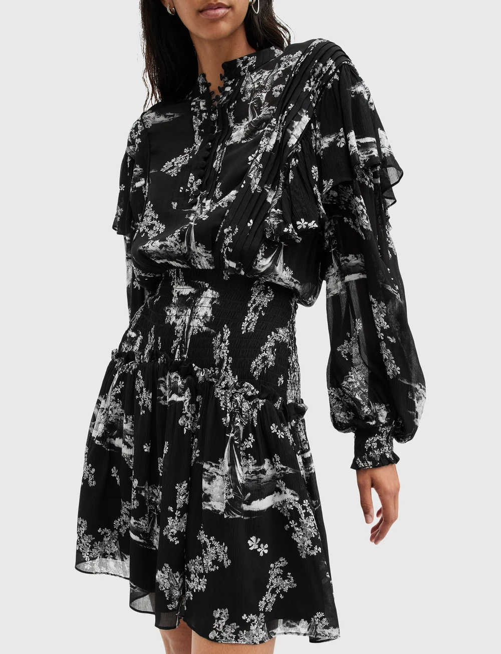 AllSaints - AUBREY DRESS - festklänningar - maria black - 2