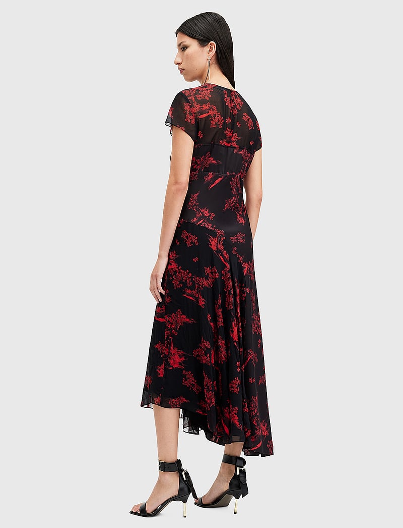 AllSaints - TASHA DRESS - t-shirtklänningar - maria siren red - 5