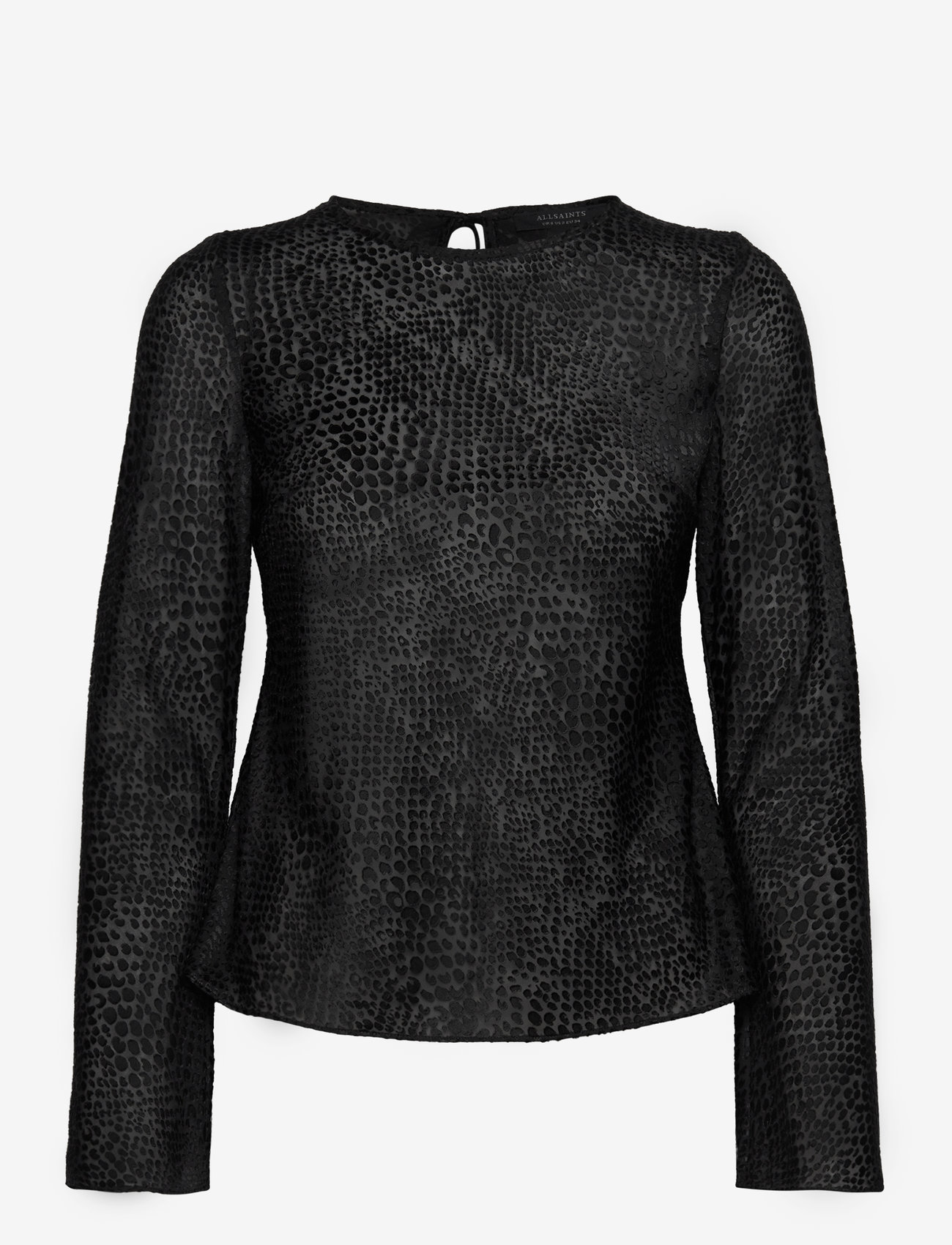 AllSaints - JADA TOP - herbstliche kleidung - black - 0