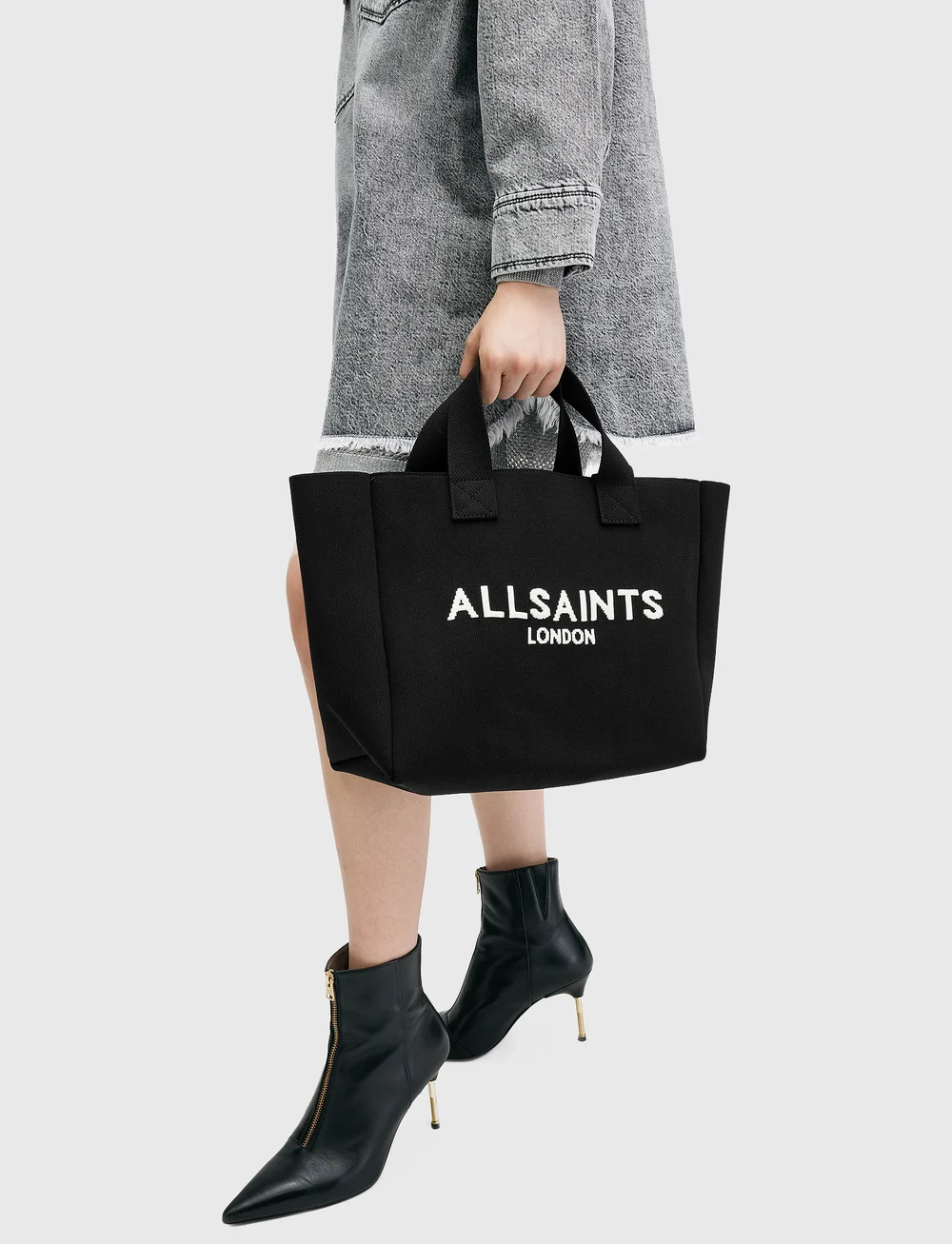 AllSaints Izzy Medium Tote Tote Bags Boozt