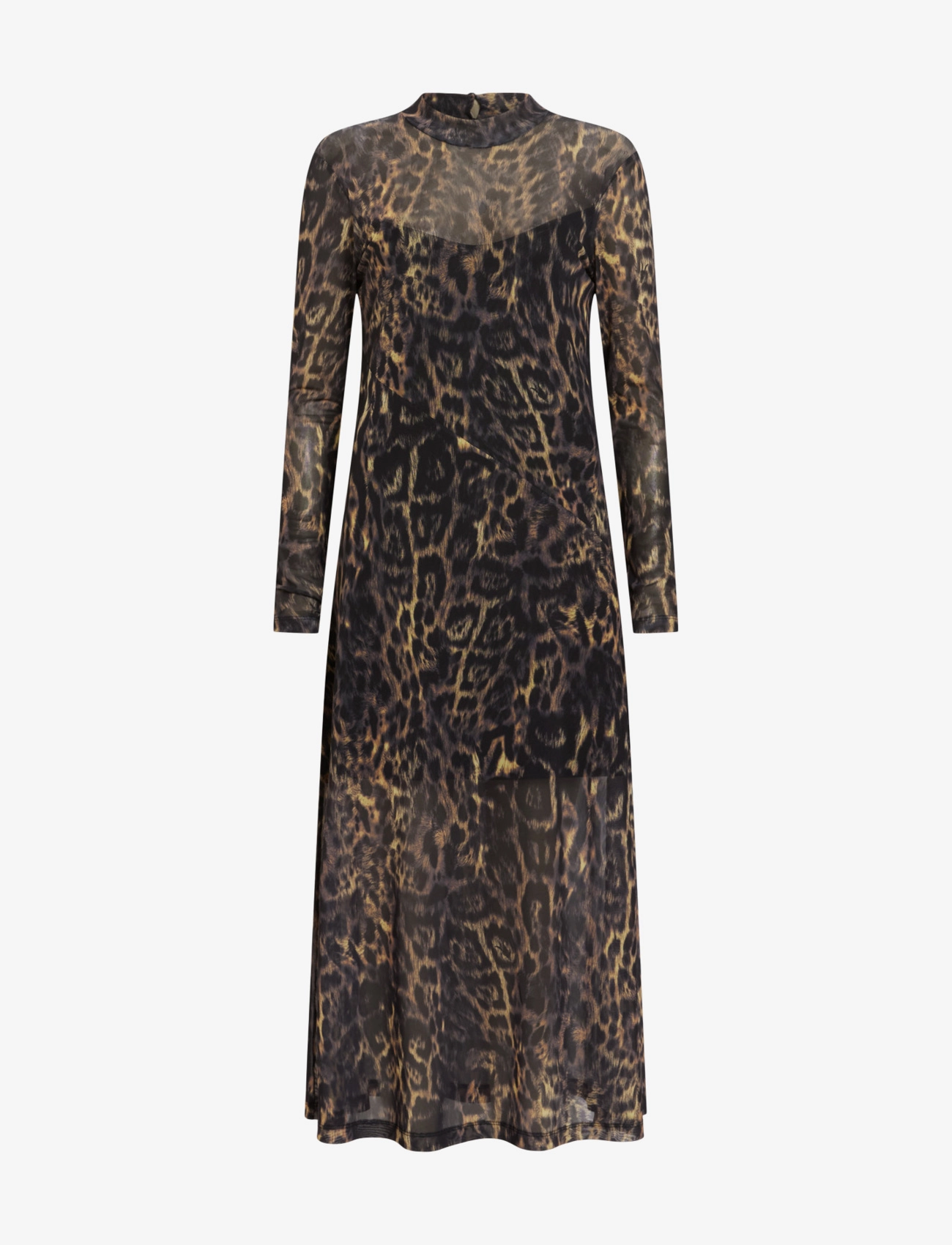 ALLSAINTS Hanna Mesh Kleid Braun - 38 - Damen