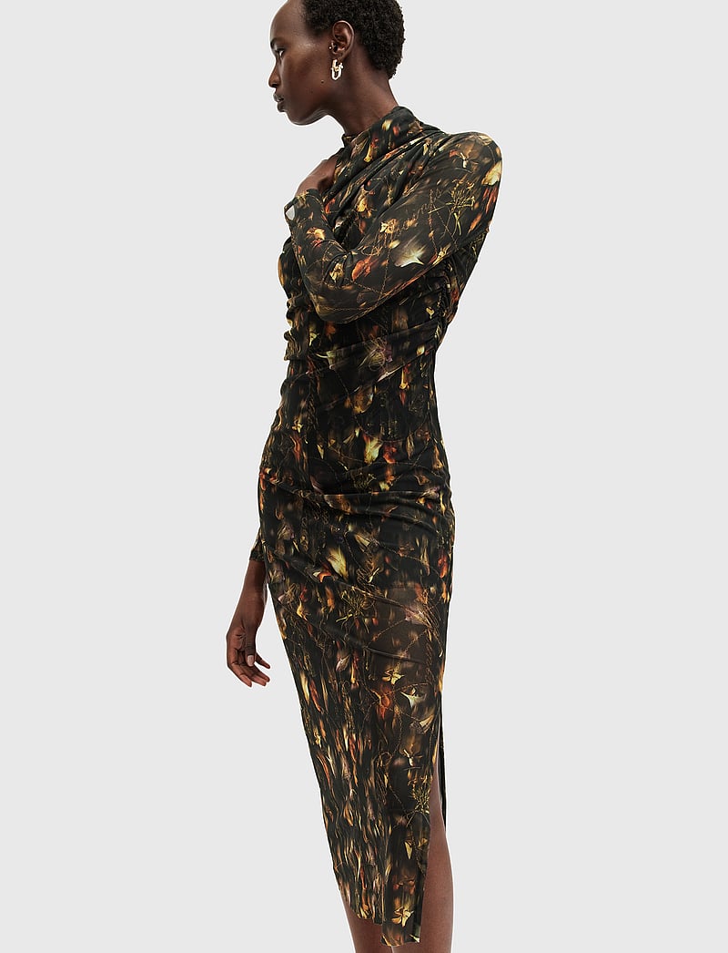 AllSaints - TIA MESH DRESS - partykleider - kateri hazel brown - 2