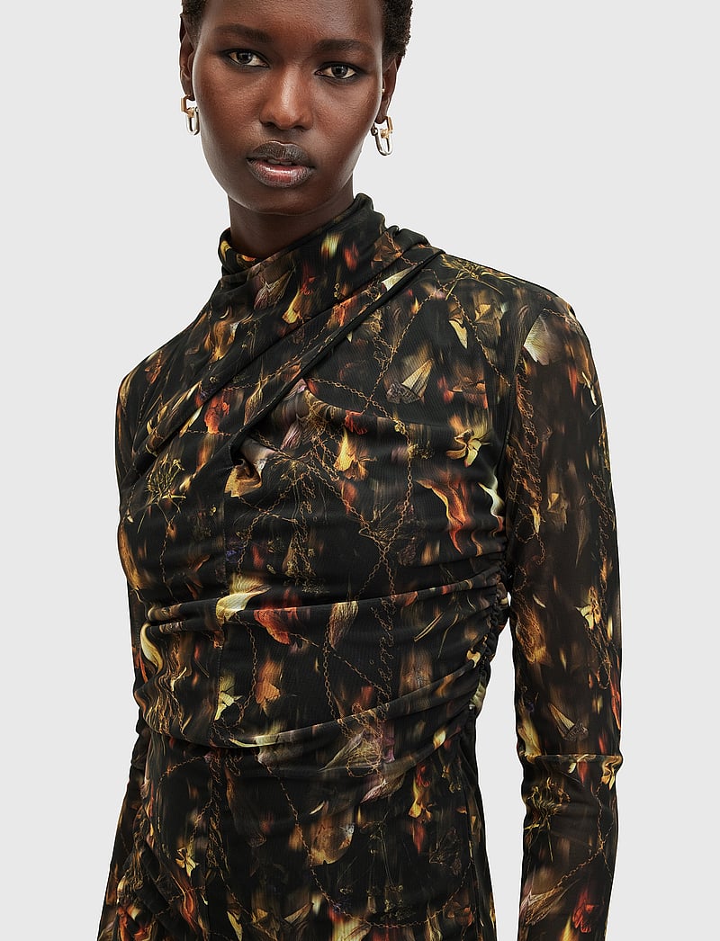 AllSaints - TIA MESH DRESS - partykleider - kateri hazel brown - 3