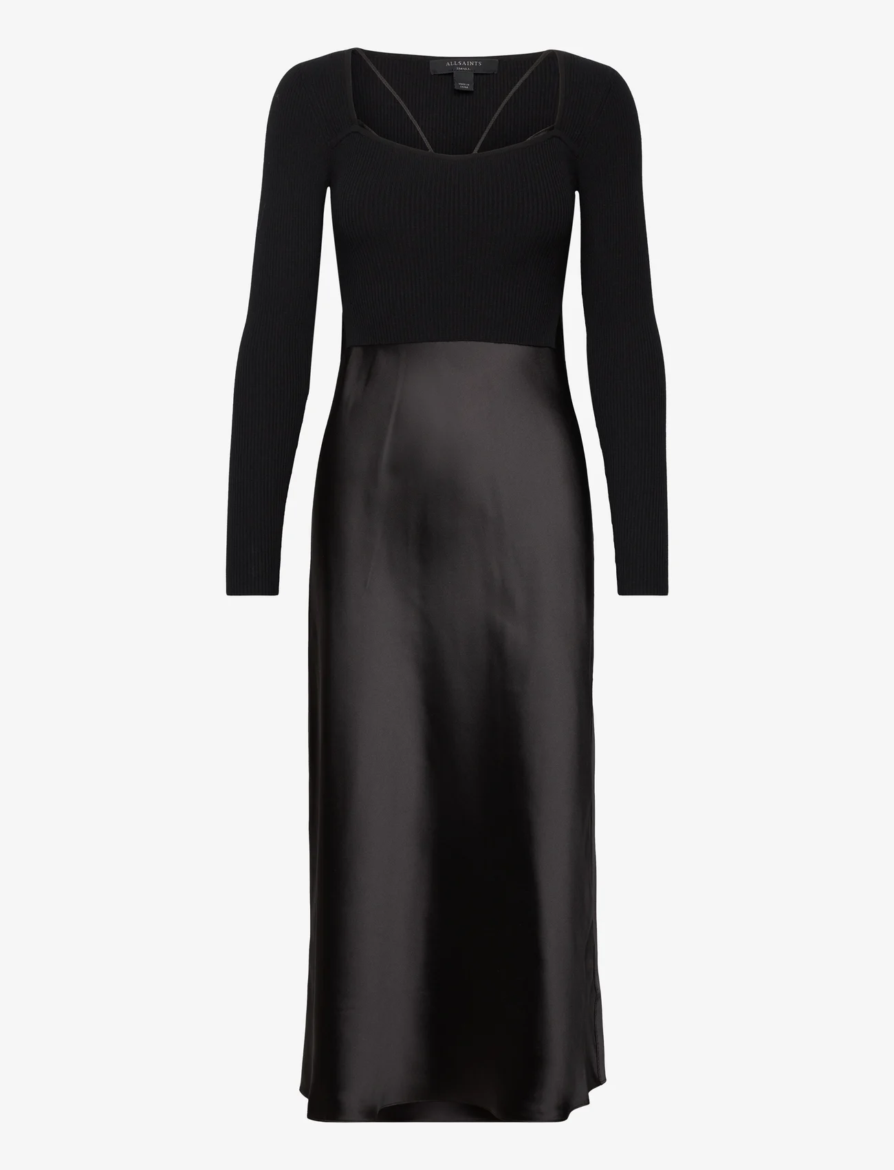 AllSaints - SASSI DRESS - vakarėlių drabužiai išparduotuvių kainomis - black - 0
