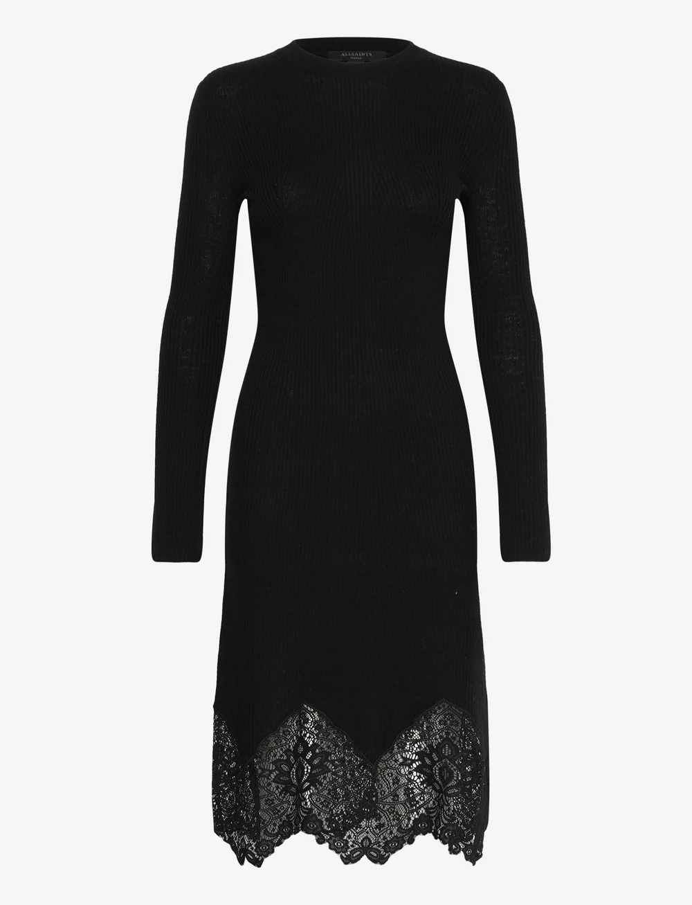 AllSaints Milly Dress Midi dresses Boozt