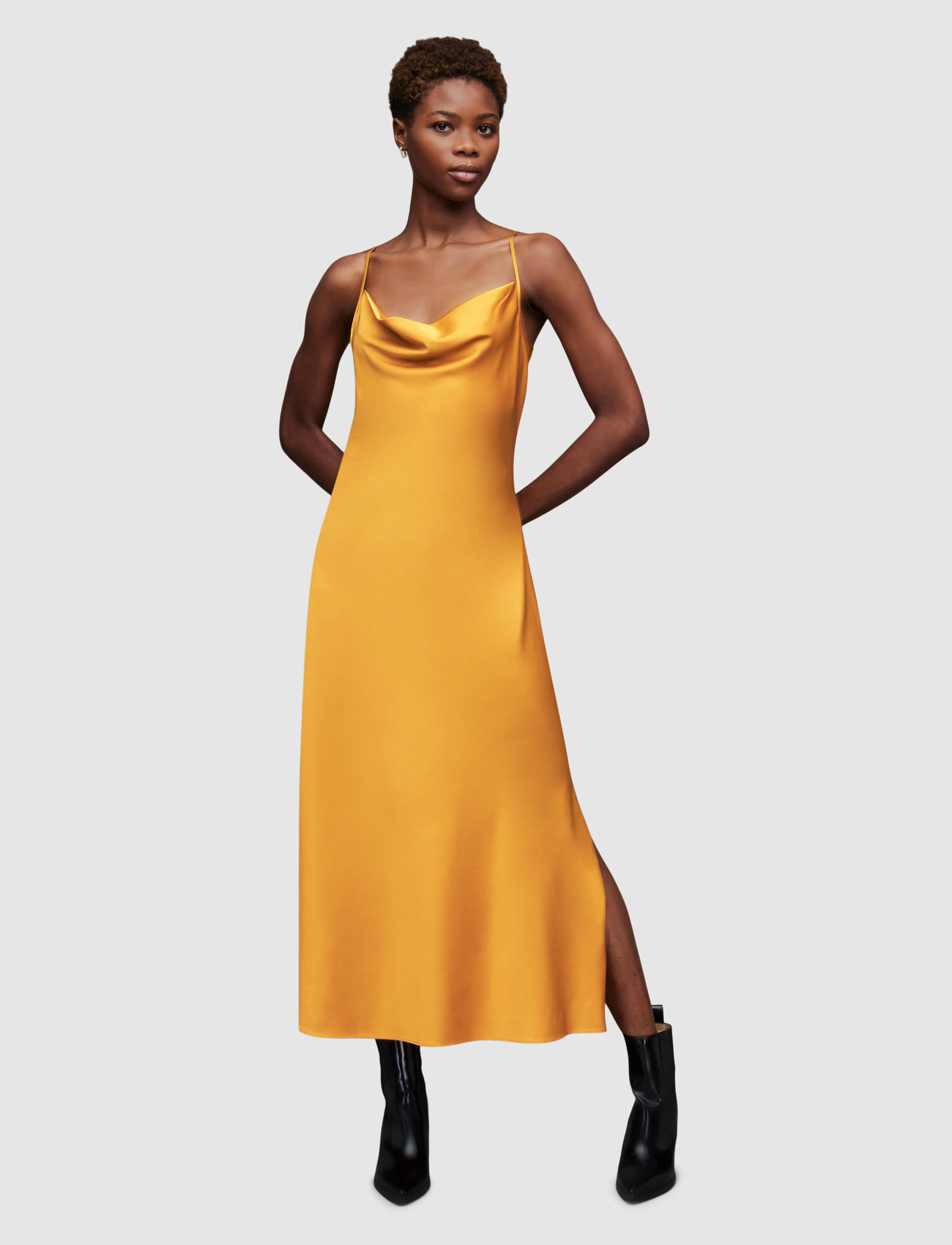 AllSaints - HADLEY DRESS - ochre yellow - 1