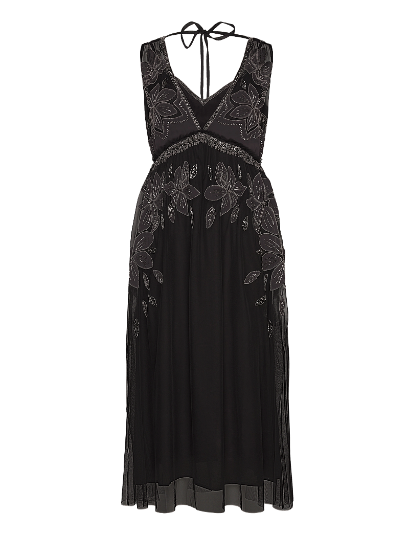 AllSaints Laia Emb Dress midi dresses shop at Booztlet AllSaints Laia Emb Dress midi dresses shop at Booztlet