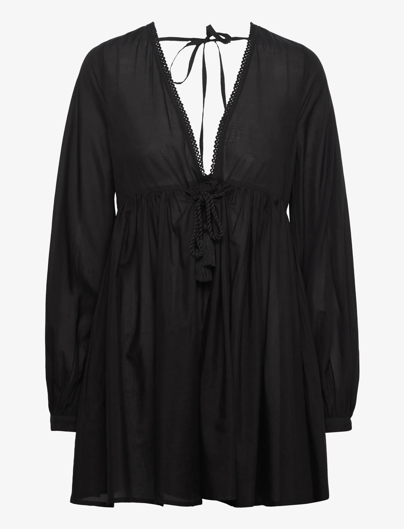 AllSaints - CHRISTIE DRESS - shirt dresses - black - 0