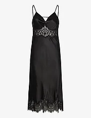 AllSaints - OPHELIA DRESS - slip kjoler - black - 0