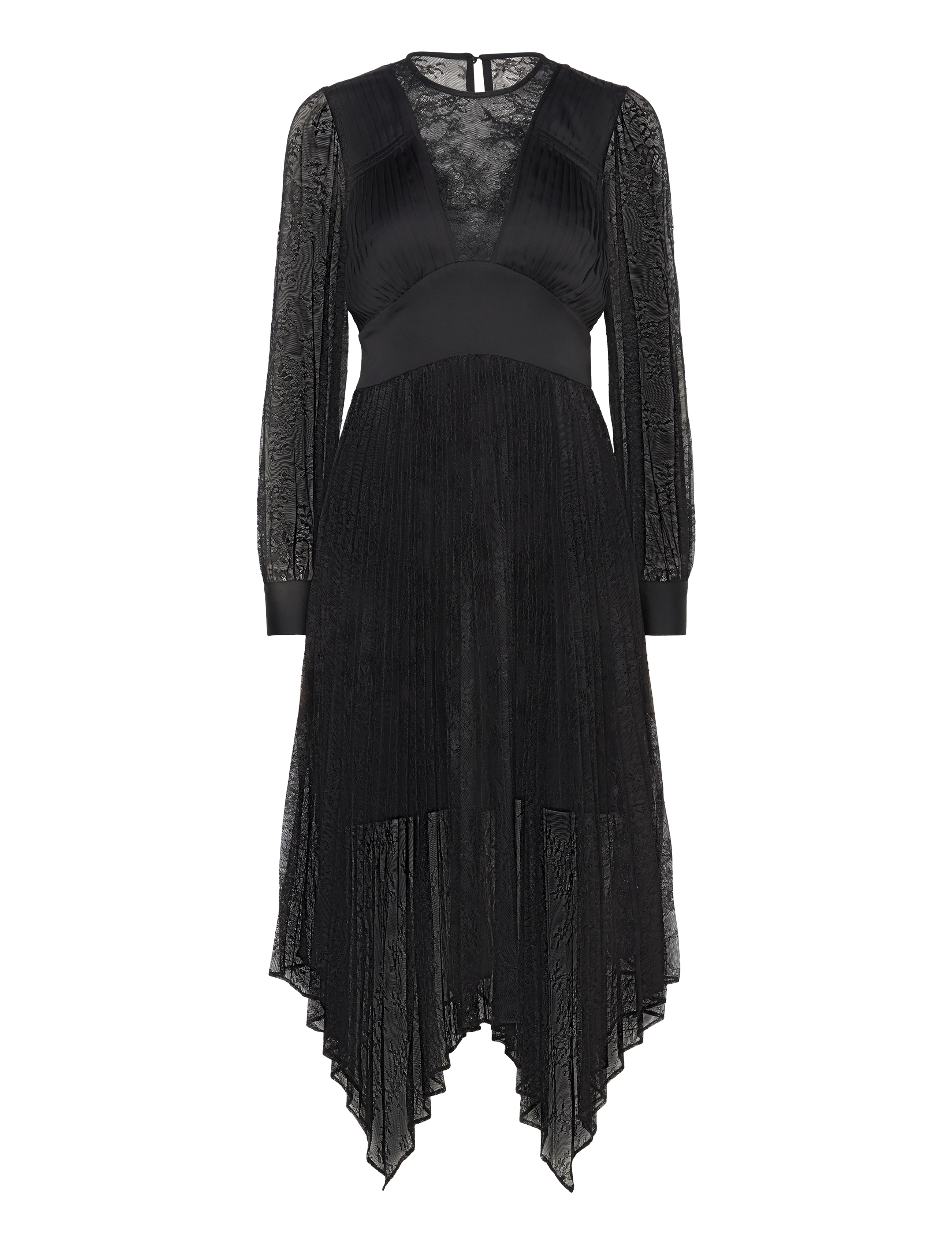 ALLSAINTS Norah Strickjacke Kleid Schwarz - 34 - Damen