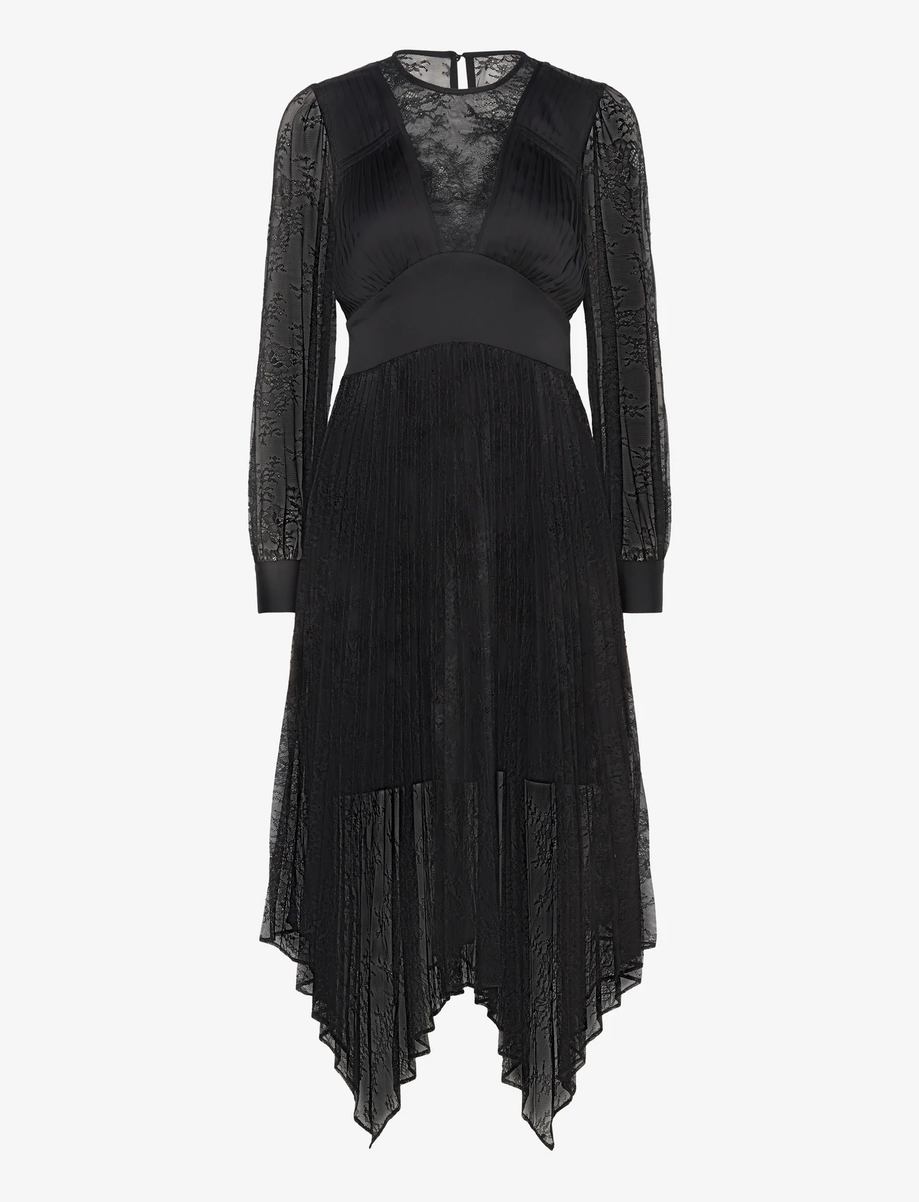 AllSaints - NORAH LACE DRESS - nėriniuotos suknelės - black - 0