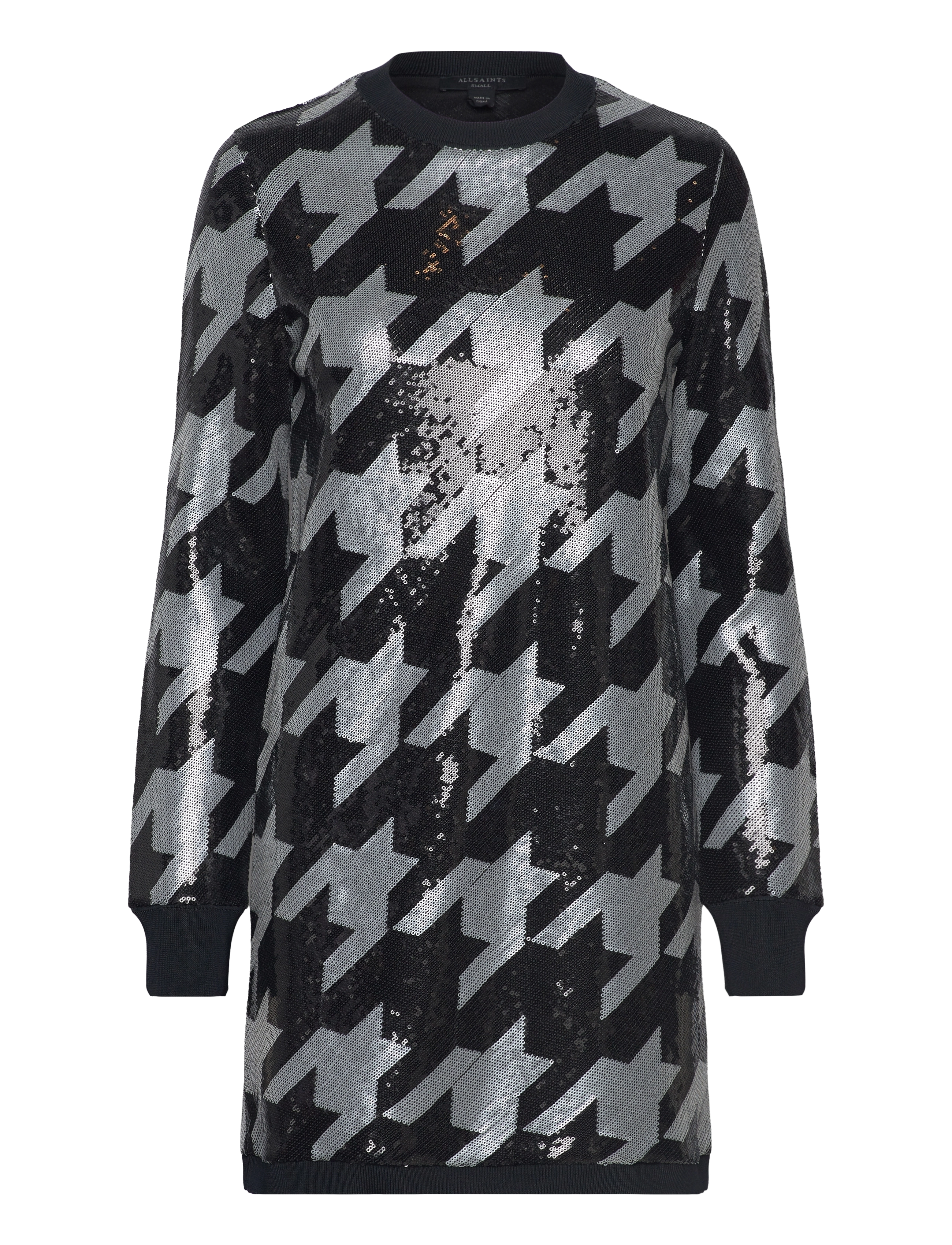 ALLSAINTS Juela Toni Kleid Schwarz - XS - Damen