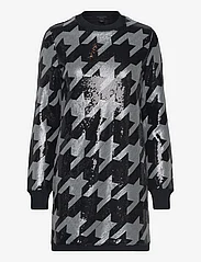 AllSaints - JUELA TONI DRESS - paillettenkleider - black/white - 0