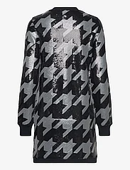 AllSaints - JUELA TONI DRESS - paljettklänningar - black/white - 1