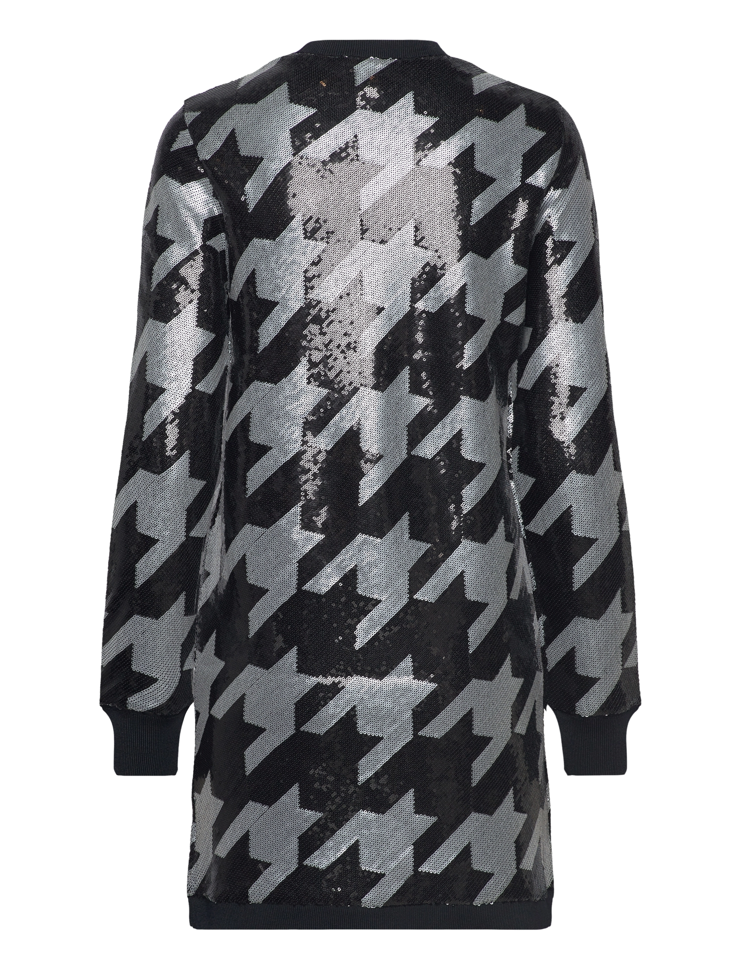 AllSaints - JUELA TONI DRESS - pailletkjoler - black/white - 1