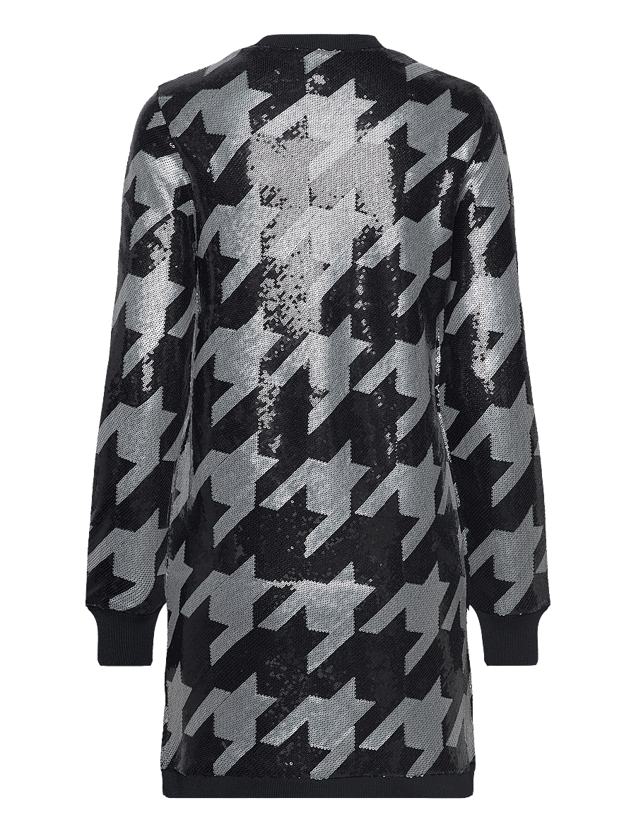 AllSaints - JUELA TONI DRESS - pailletkjoler - black/white - 1