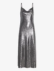AllSaints - HADLEY SEQUIN DRESS - kleitas ar vizuļiem - gunmetal grey - 0