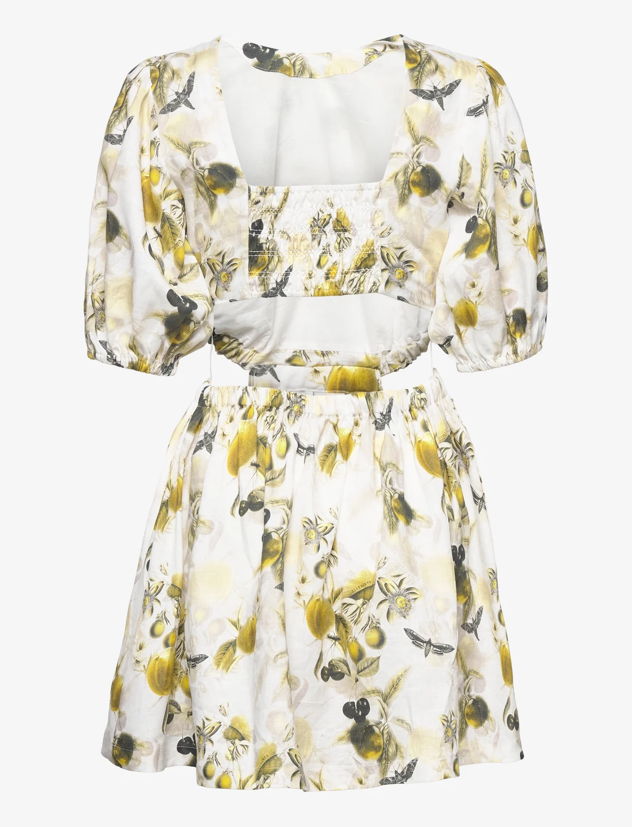 AllSaints - COLETTE SOLEIL DRESS - korte jurken - ochre yellow - 1