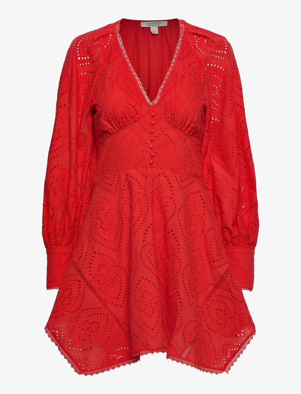 AllSaints Irina Broderie Dress shop at Booztlet