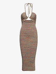 AllSaints - TONI RAINBOW DRESS - feestelijke kleding voor outlet-prijzen - green multi - 0