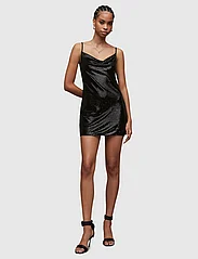 AllSaints - HADDI SEQUIN DRESS - feestelijke kleding voor outlet-prijzen - black - 4