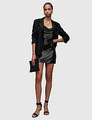 AllSaints - HADDI SEQUIN DRESS - feestelijke kleding voor outlet-prijzen - black - 7