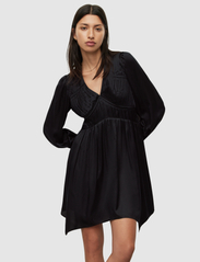 AllSaints - ESTA DRESS - vakarėlių drabužiai išparduotuvių kainomis - black - 3