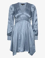 AllSaints - ESTA DRESS - vakarėlių drabužiai išparduotuvių kainomis - blue slate - 0