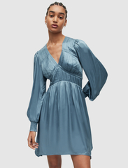 AllSaints - ESTA DRESS - vakarėlių drabužiai išparduotuvių kainomis - blue slate - 3