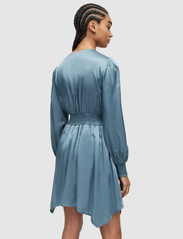 AllSaints - ESTA DRESS - vakarėlių drabužiai išparduotuvių kainomis - blue slate - 4