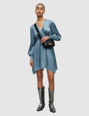 AllSaints - ESTA DRESS - vakarėlių drabužiai išparduotuvių kainomis - blue slate - 5