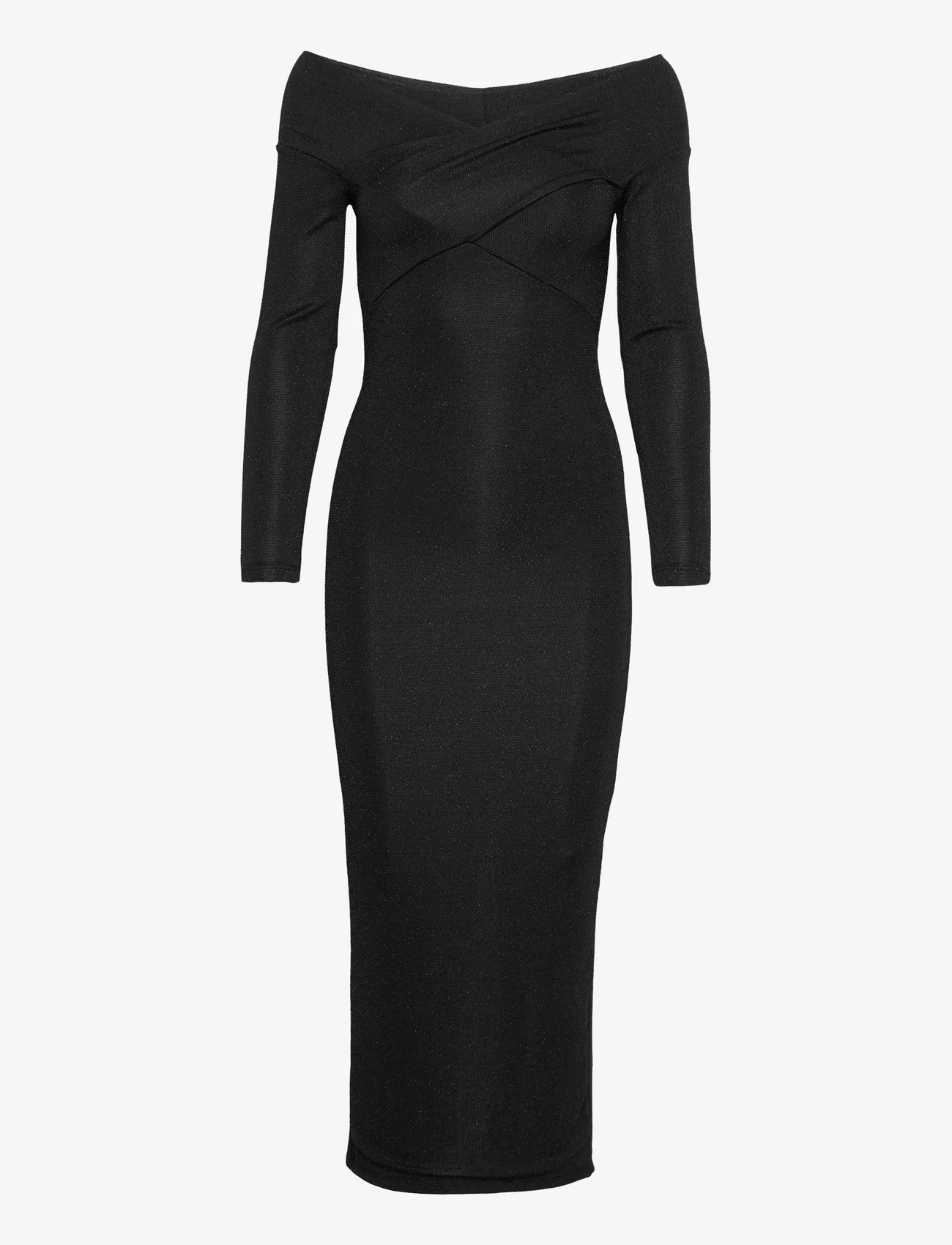 AllSaints - DELTA SHIMMER DRESS - feestelijke kleding voor outlet-prijzen - black - 0