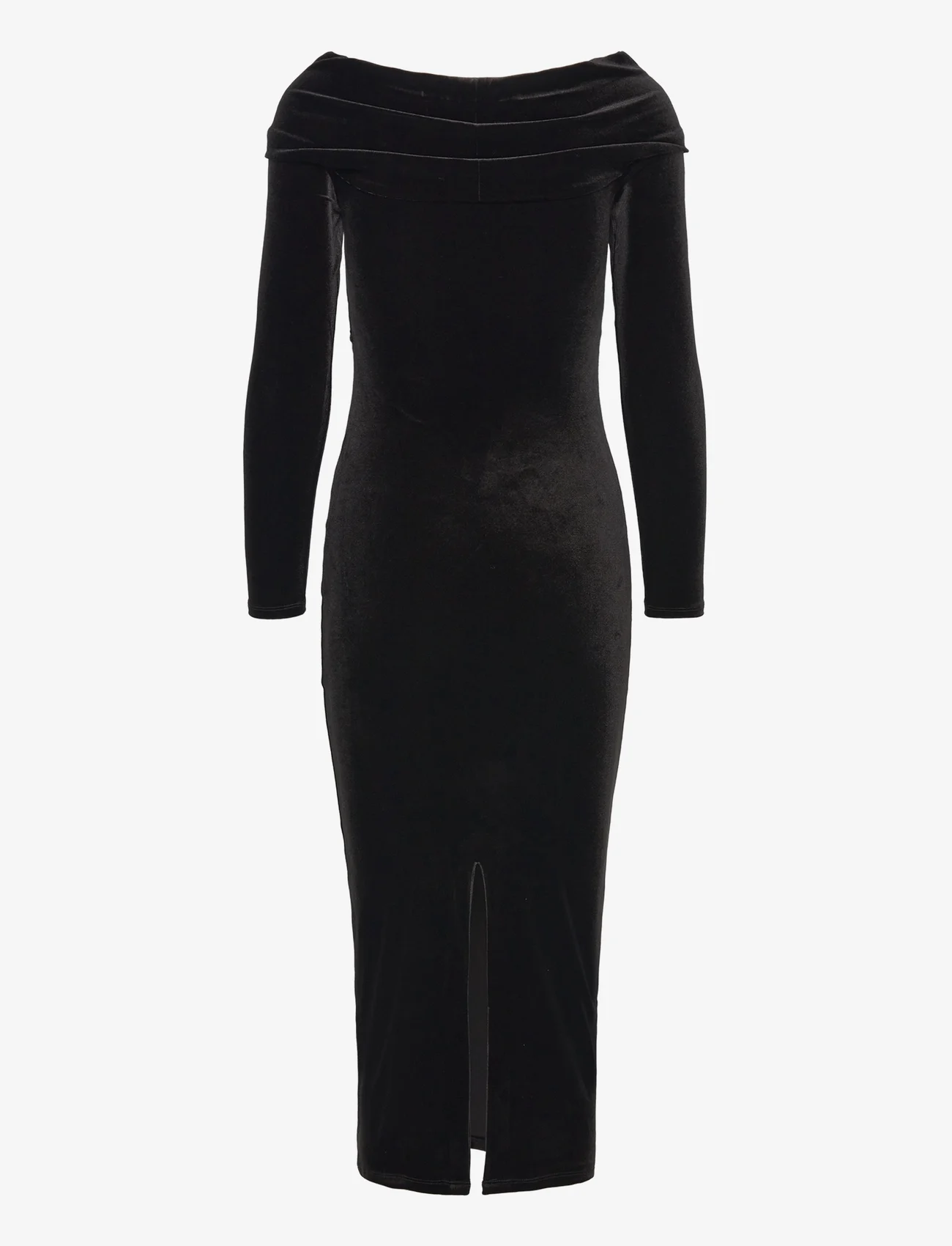 AllSaints - DELTA VELVET DRESS - vakarėlių drabužiai išparduotuvių kainomis - black - 1