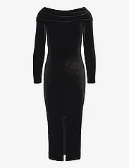 AllSaints - DELTA VELVET DRESS - party wear at outlet prices - black - 1