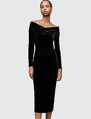 AllSaints - DELTA VELVET DRESS - festtøj til outletpriser - black - 2