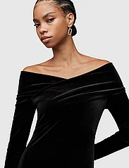 AllSaints - DELTA VELVET DRESS - vakarėlių drabužiai išparduotuvių kainomis - black - 5