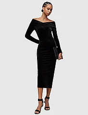 AllSaints - DELTA VELVET DRESS - vakarėlių drabužiai išparduotuvių kainomis - black - 7