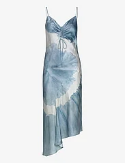AllSaints - ALEXIA MARIANA DRESS - slip in -mekot - blue tiedye - 0