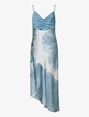 AllSaints - ALEXIA MARIANA DRESS - slip in -mekot - blue tiedye - 1