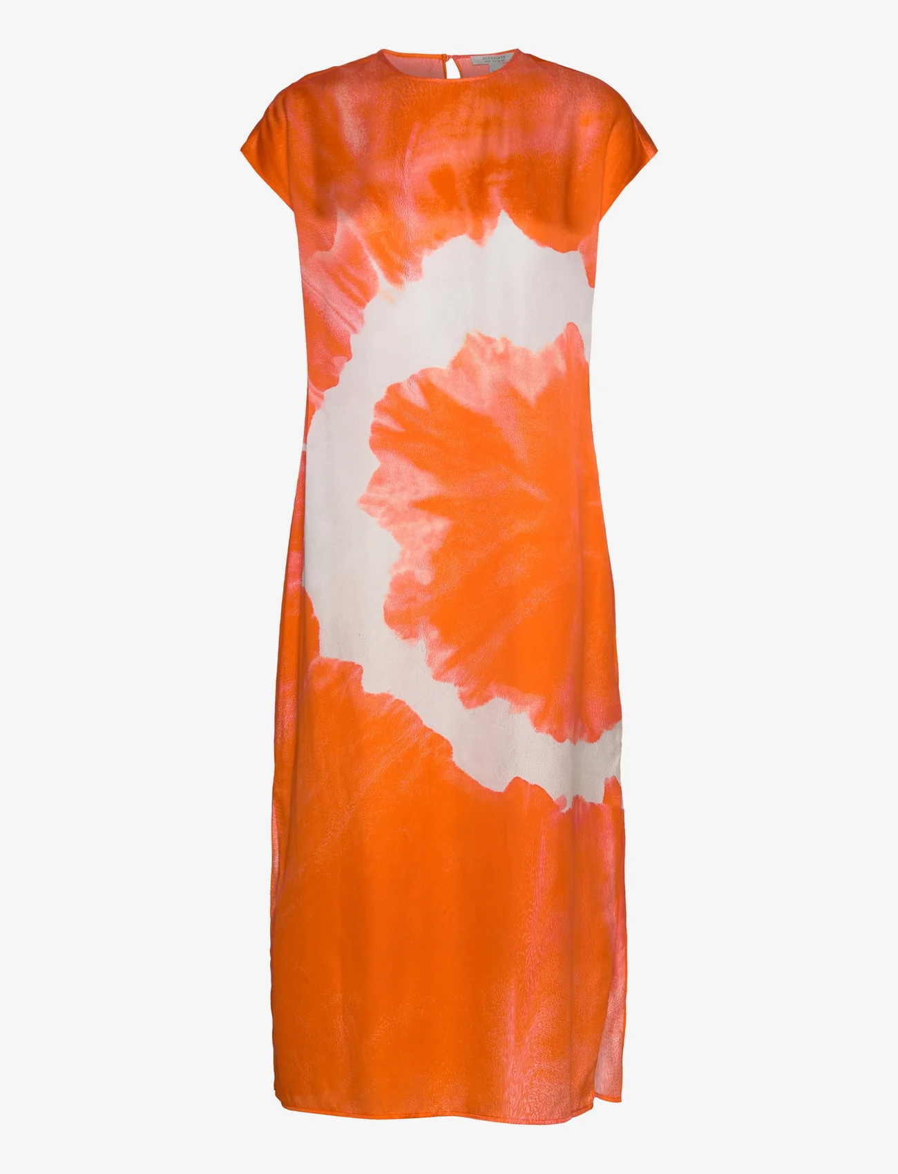 AllSaints - ETTA MARIANA DRESS - midikleider - orange tiedye - 0