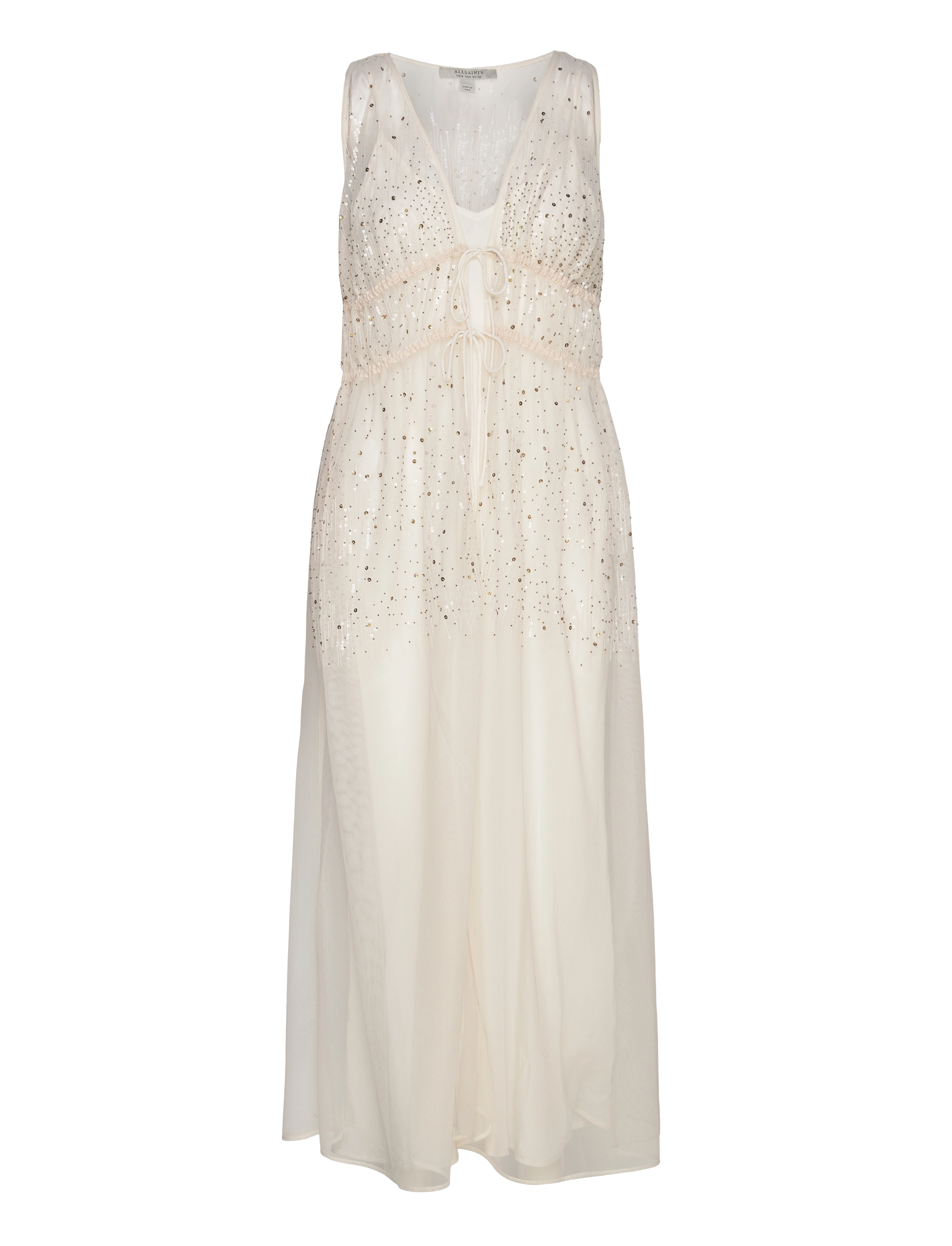 AllSaints ROBYN EMB DRESS - AllSaints - OFF WHITE / white