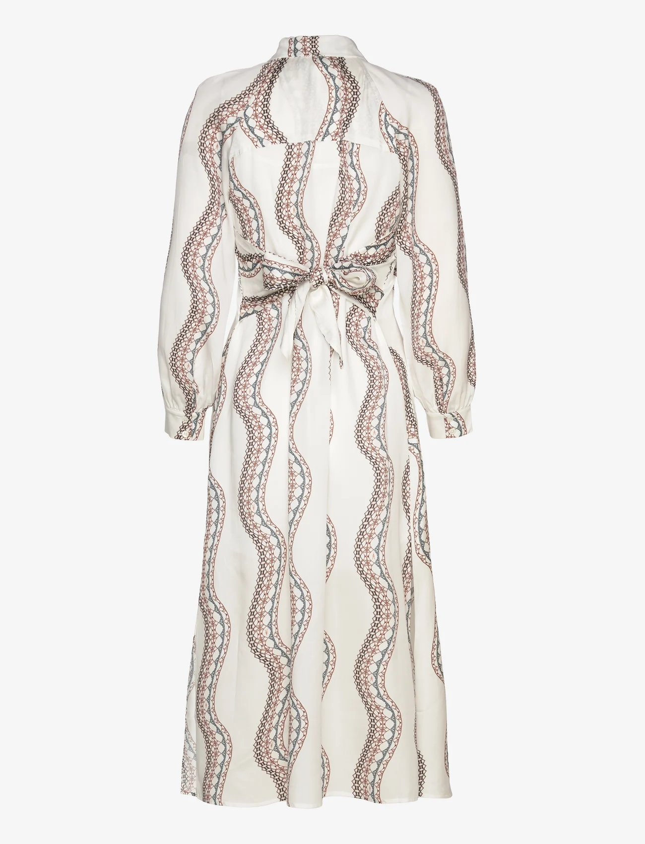 AllSaints - CLANETTA LETICIA DRESS - marškinių tipo suknelės - optic white - 1