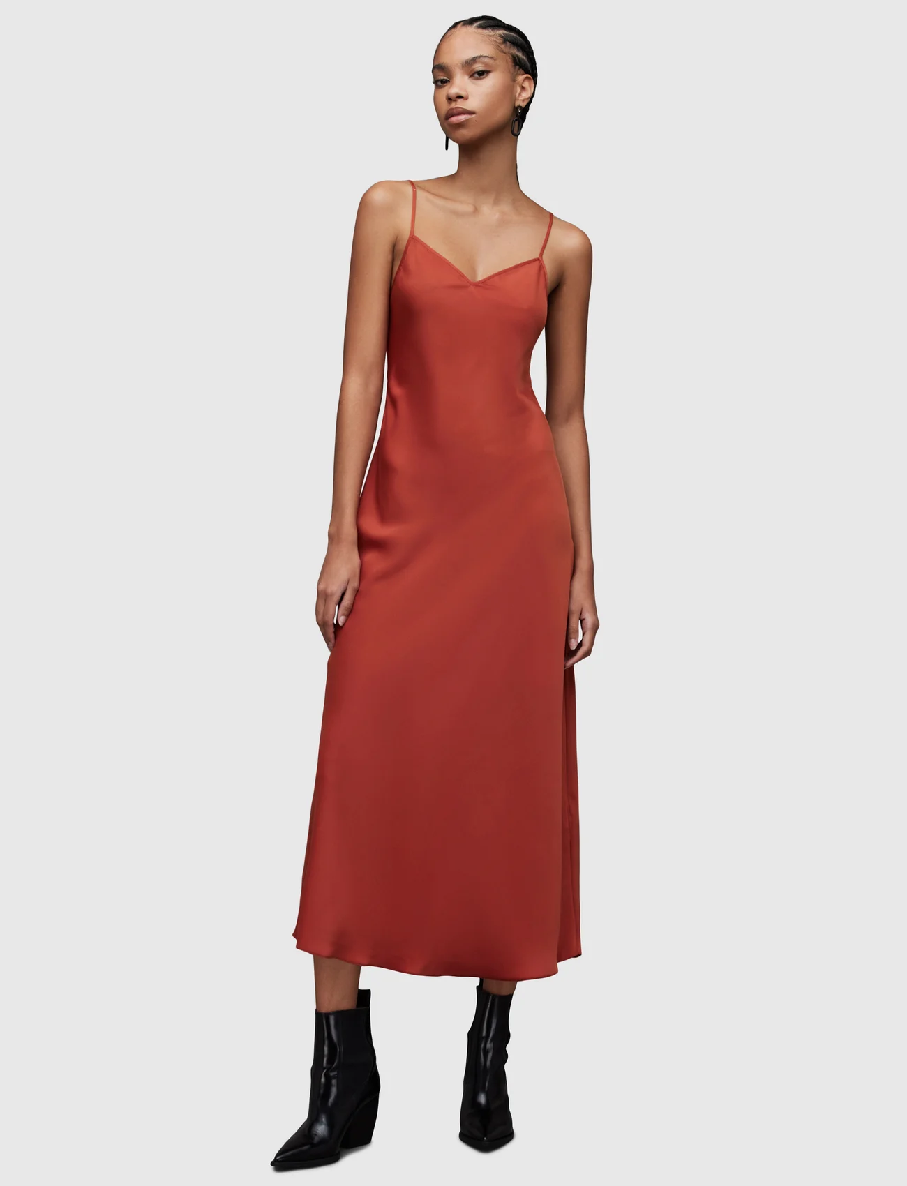 AllSaints - BRYONY DRESS - robes moulantes - planet red - 0