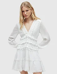 AllSaints - ZORA DRESS - sommarklänningar - chalk white - 0