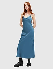 AllSaints - BRYONY DRESS - slip in -mekot - petrol blue - 6