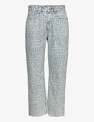 AllSaints - ZOEY PRINTED JEAN - straight jeans - indigo blue - 0